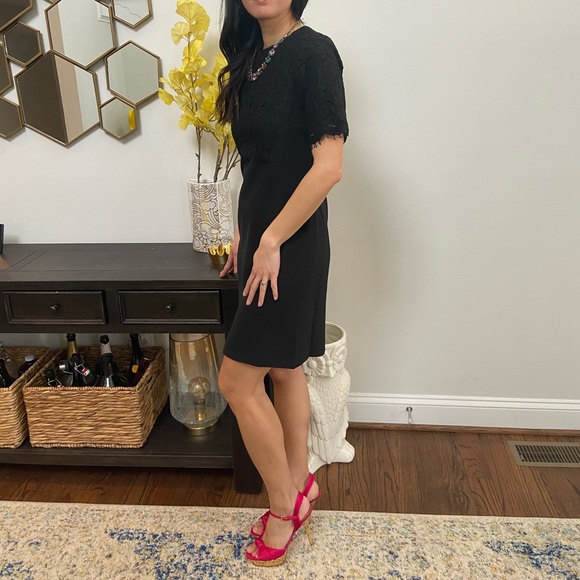 Ted Baker London Sew in Love little black dress - Picture 4 of 9